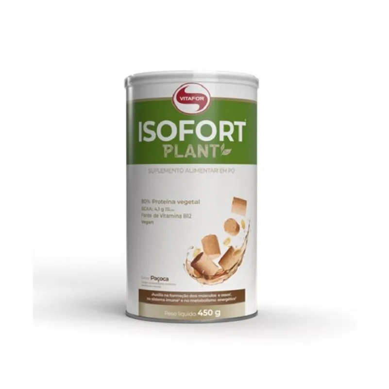 ISOFORT PLANT (450G) - SABOR: PAçOCA