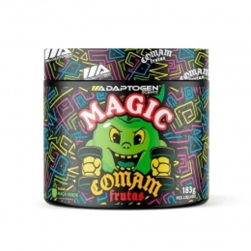 MAGIC COMAM FRUTAS (183G) - VENCIMENTO 31/07/2025 - SABOR: MAçã VERDE