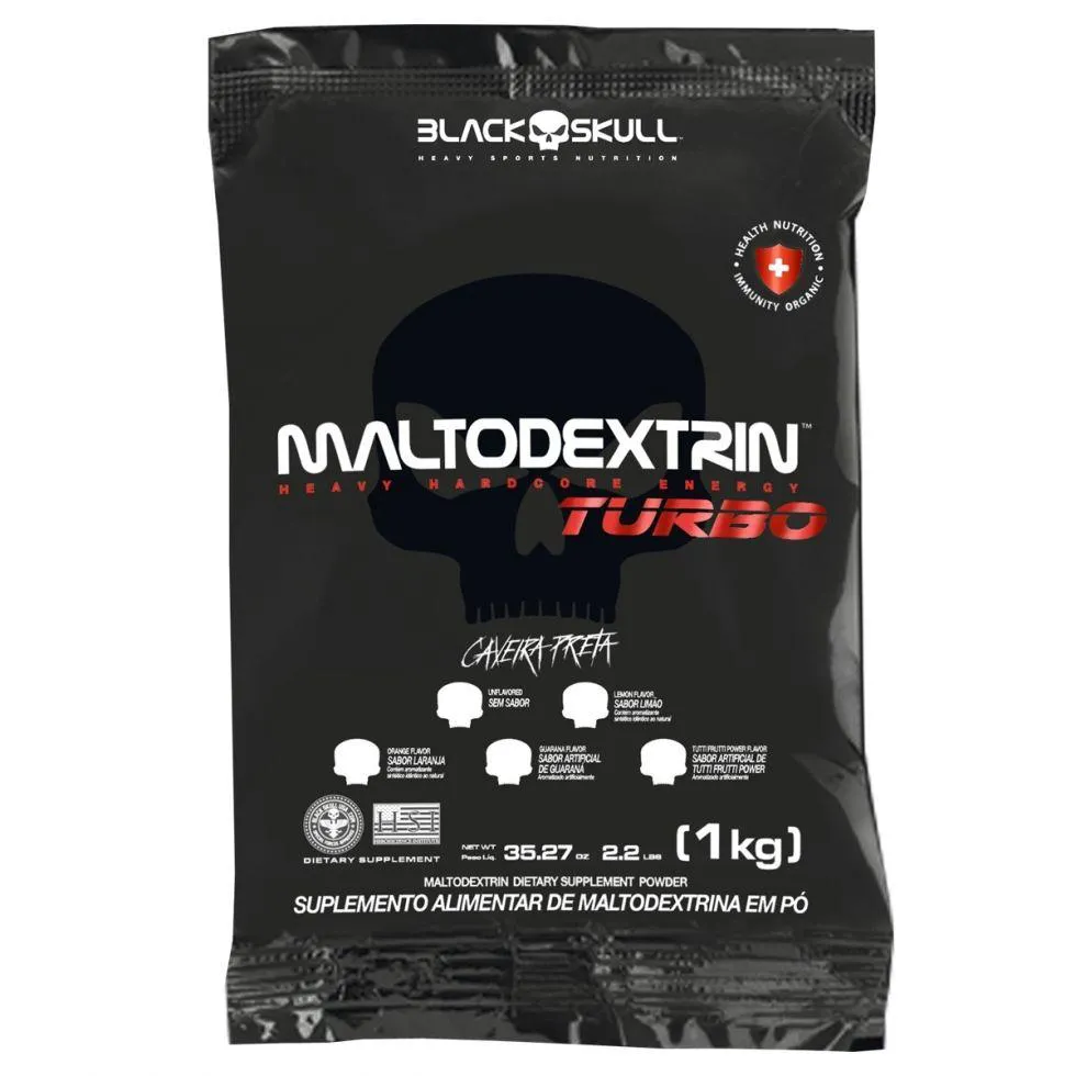 MALTODEXTRINA TURBO (1KG) - SABOR: SEM SABOR