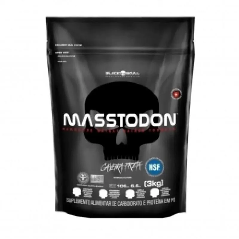 MASSTODON REFIL (3KG) - VENCIMENTO 31/06/2025 - SABOR: MORANGO