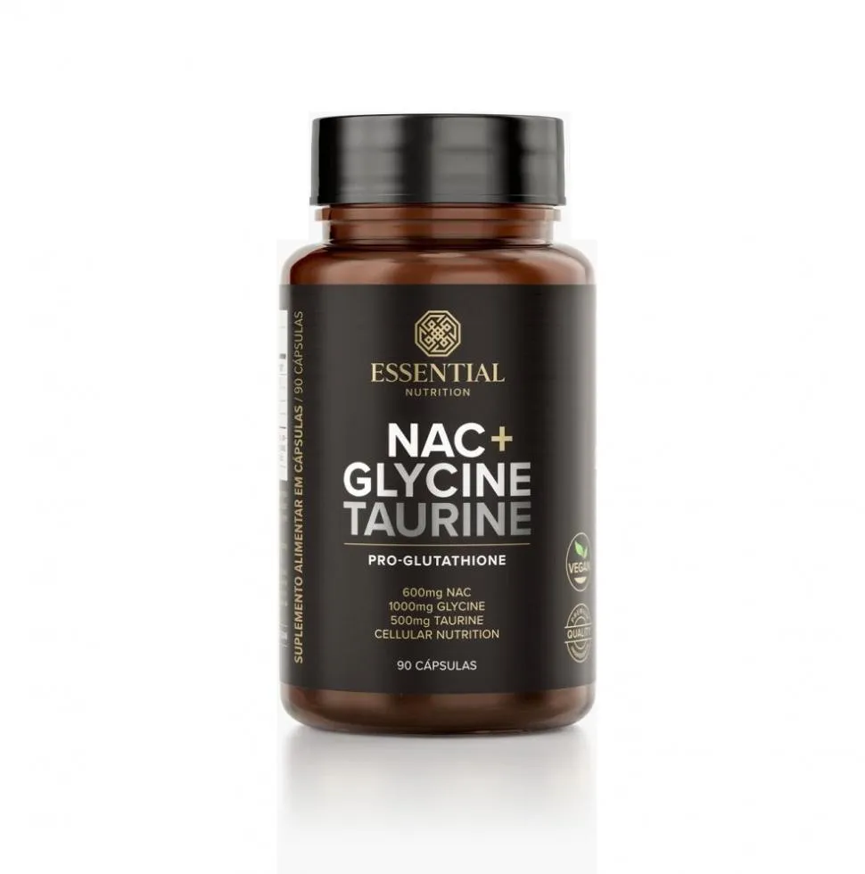 NAC + GLYCINE TAURINE (90 CAPS) - PADRãO: ÚNICO