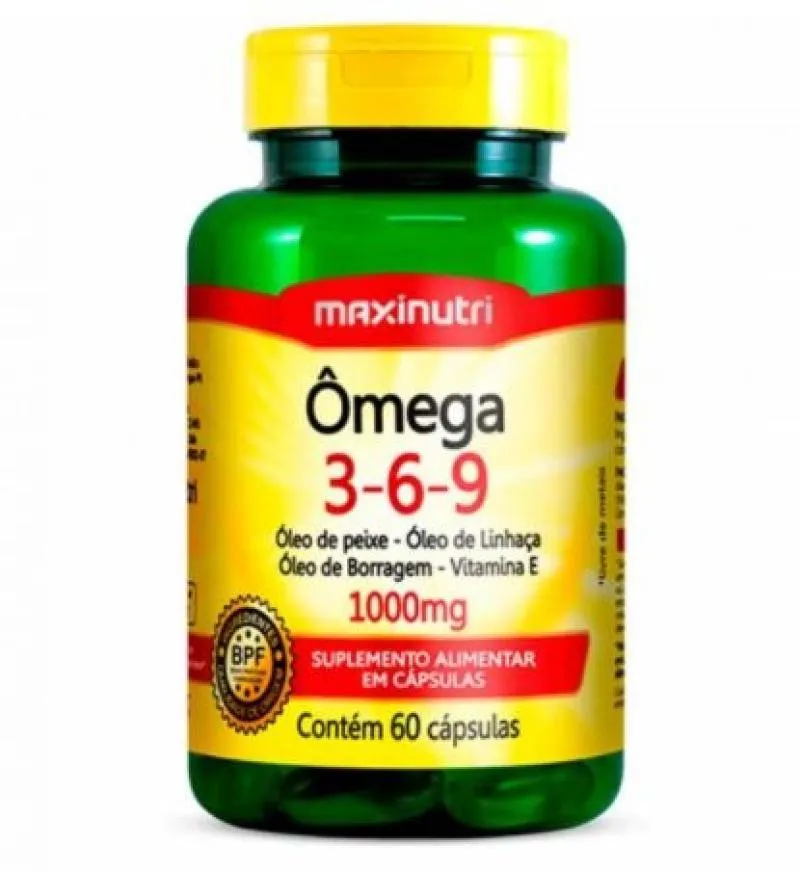 ÔMEGA TRIPLO 1000MG (60 CAPS) - PADRãO: ÚNICO