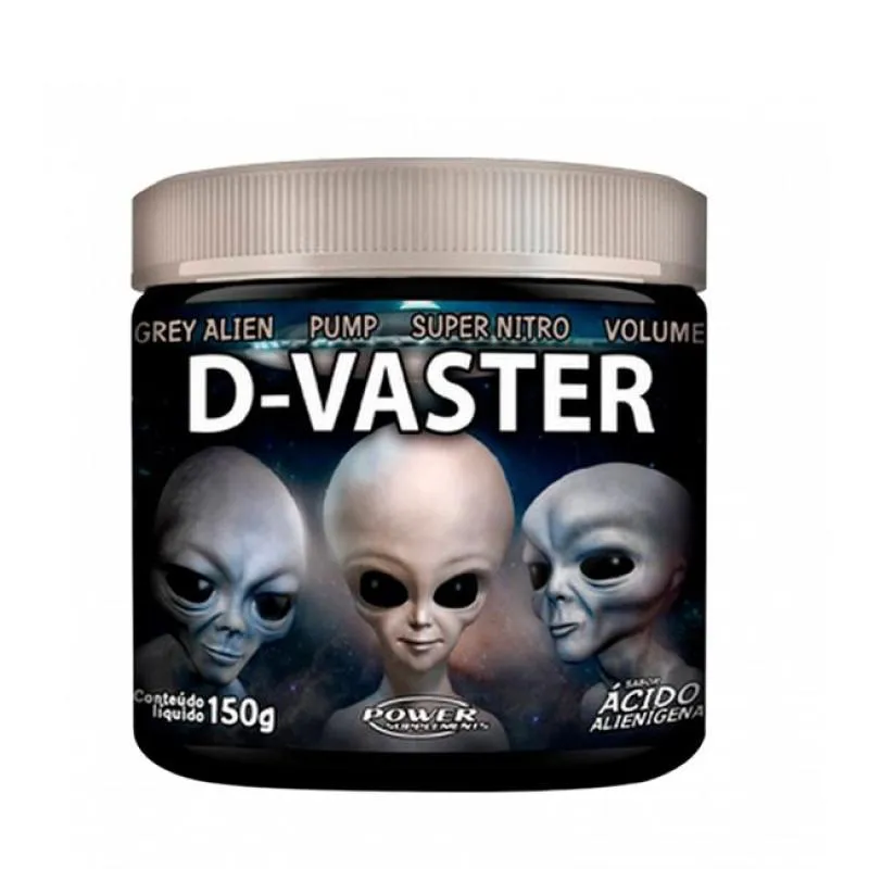 PRé TREINO D-VASTER (300G) - SABOR: ÁCIDO ALIENíGENA