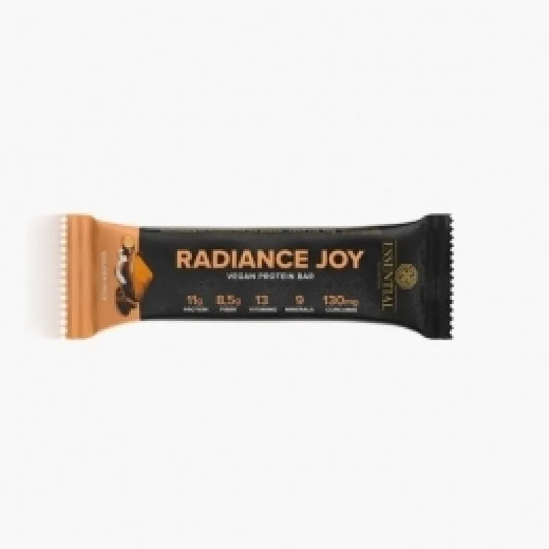 RADIANCE JOY VEGAN PROTEIN BAR (50G) - VENCIMENTO 12/07/2025 - SABOR: GOLDEN MILK