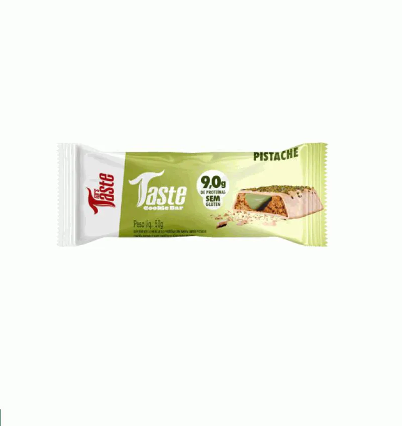 TASTE COOKIE BAR (45G) - SABOR: PISTACHE (50G)