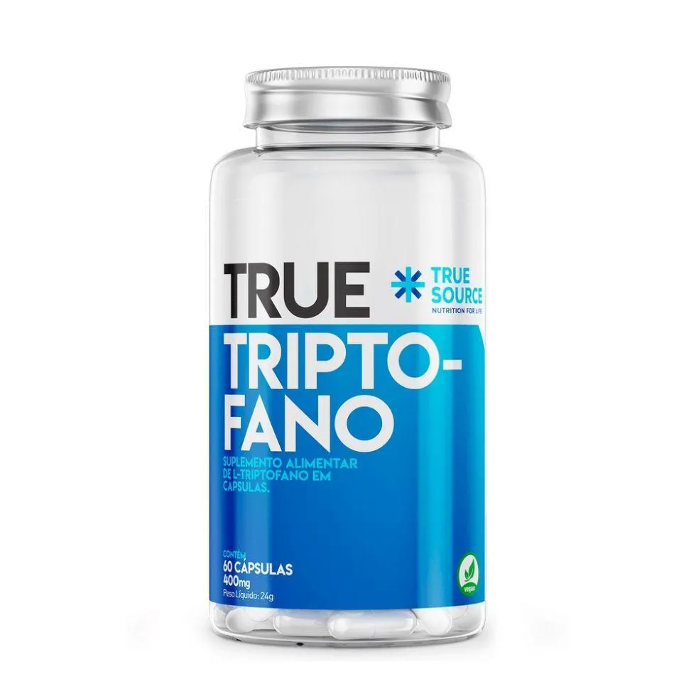 TRUE TRIPTOFANO 400MG (60 CAPS) - PADRãO: ÚNICO