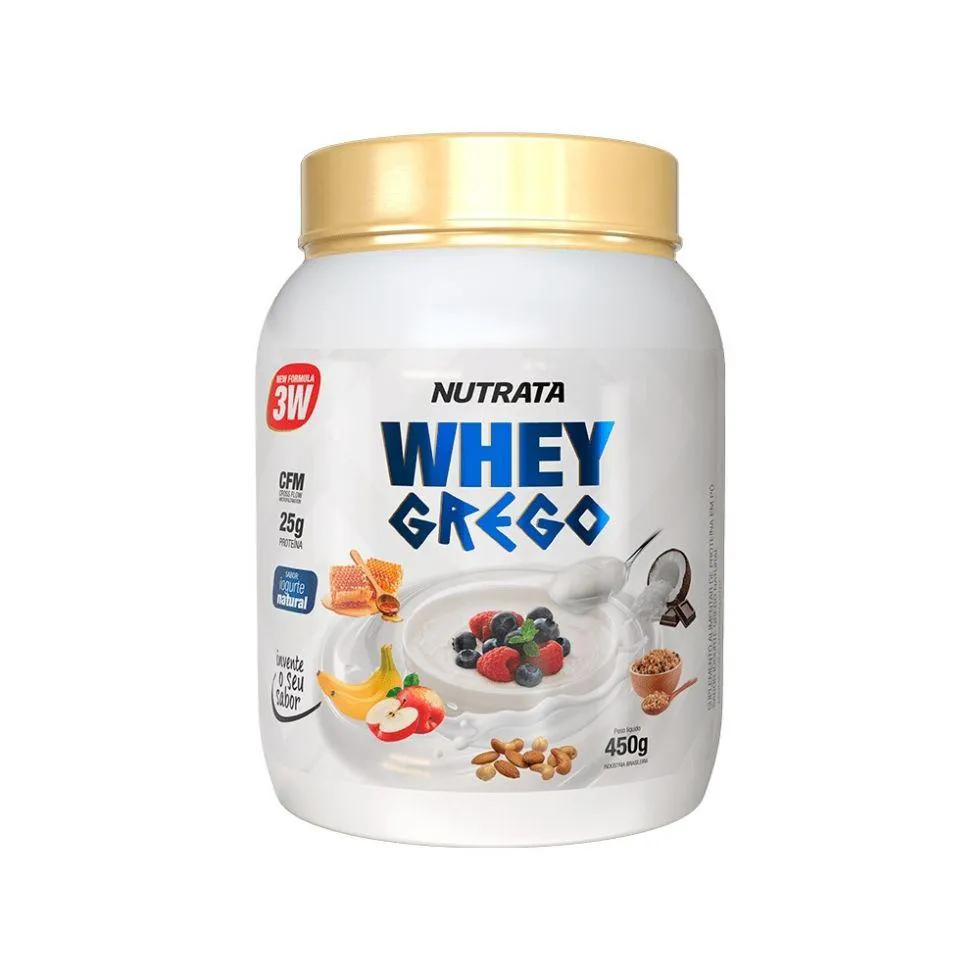 WHEY GREGO (450G) - SABOR: IOGURTE NATURAL