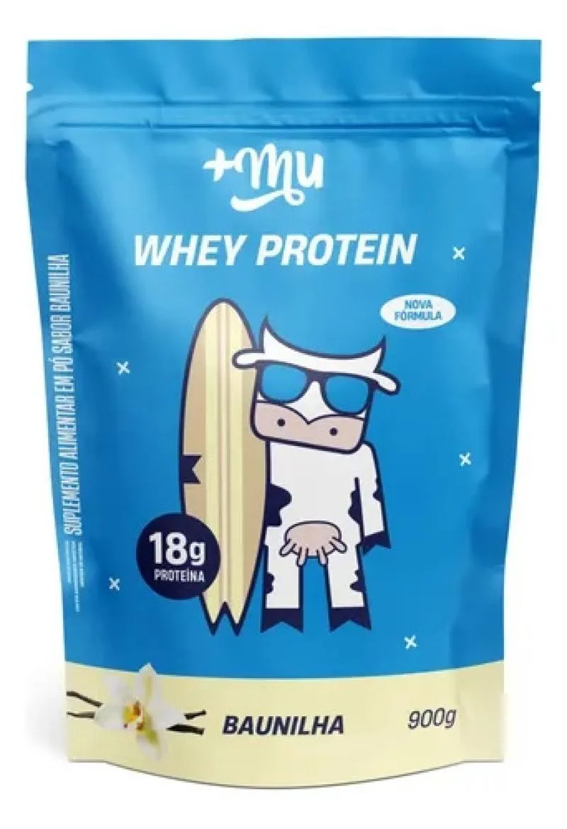 WHEY PROTEIN REFIL (900G) - SABOR: BAUNILHA