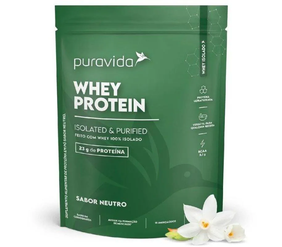 WHEY PROTEIN ISOLATED PURAVIDA NEUTRO 450G