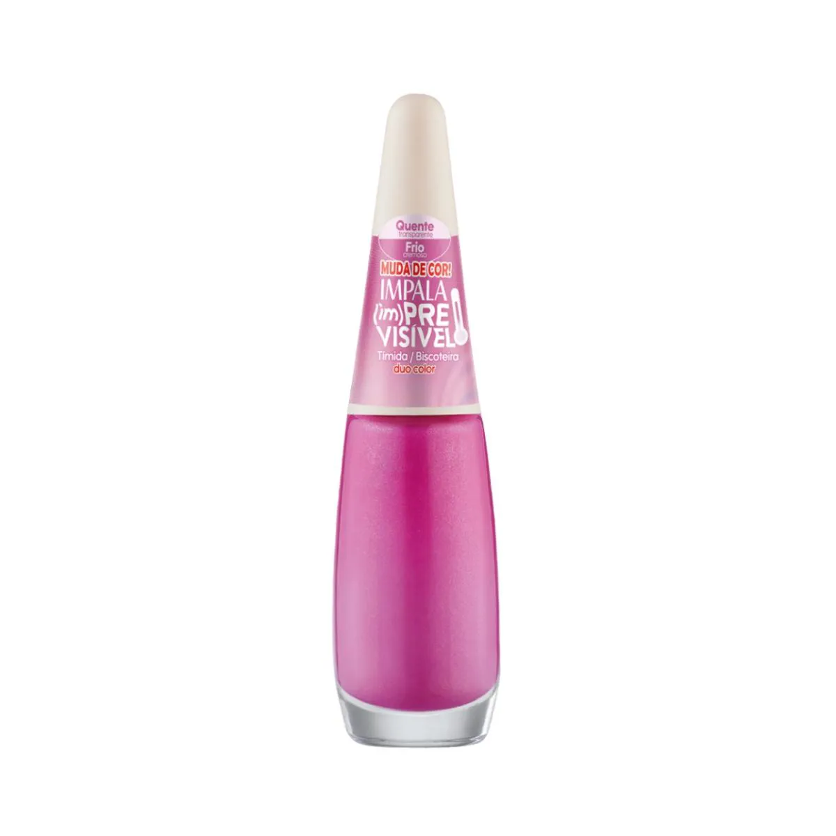 ESMALTE IMPALA COLEçãO (IM)PREVISíVEL DUO TIMIDA BISCOITERA