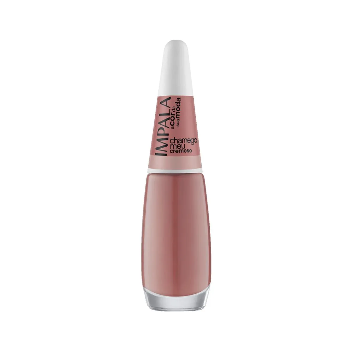 ESMALTE IMPALA COLEçãO A COR DA MODA CHAMEGO MEU CREMOSO
