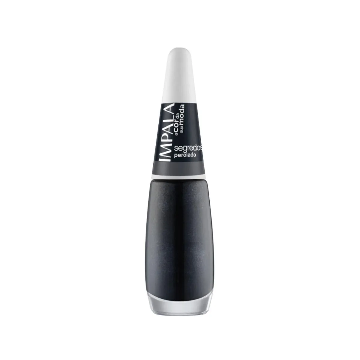 ESMALTE IMPALA COLEçãO A COR DA MODA SEGREDOS UNHAS PEROLADO