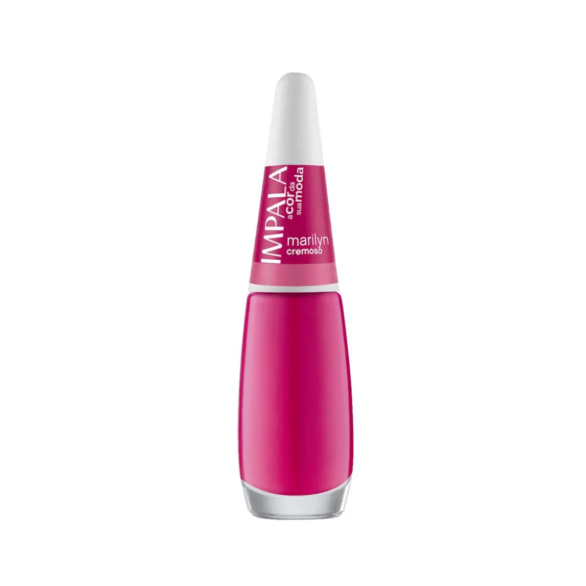 ESMALTE IMPALA COLEçãO A COR DA MODA UNHAS MARILYN CREMOSO