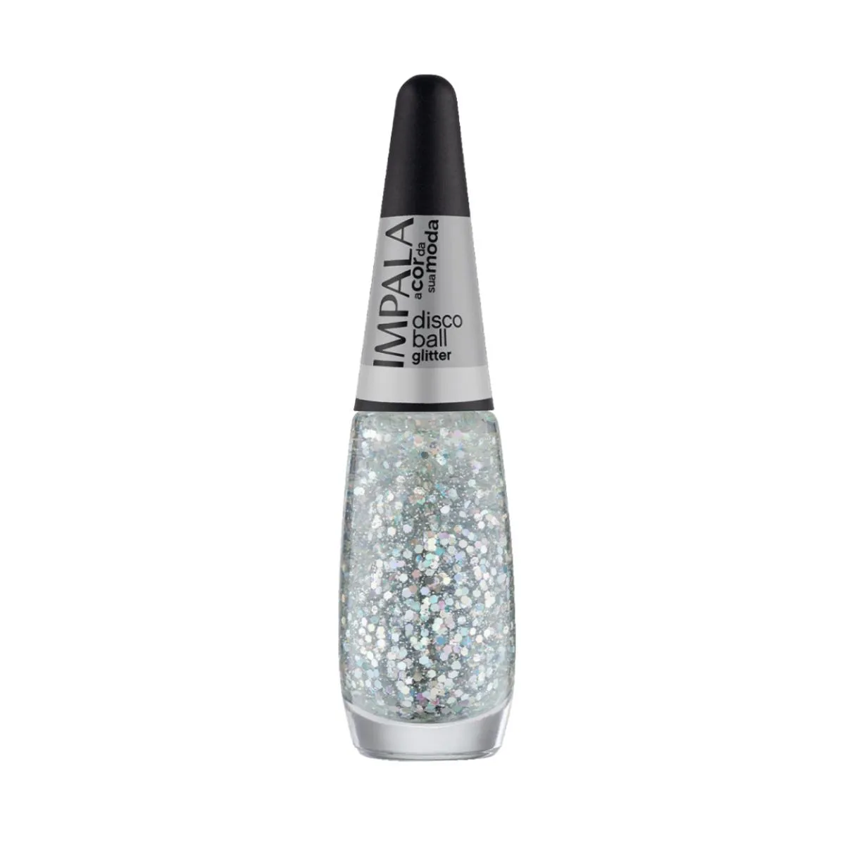 ESMALTE IMPALA COLEçãO A COR DA SUA MODA DISCO BALL GLITTER