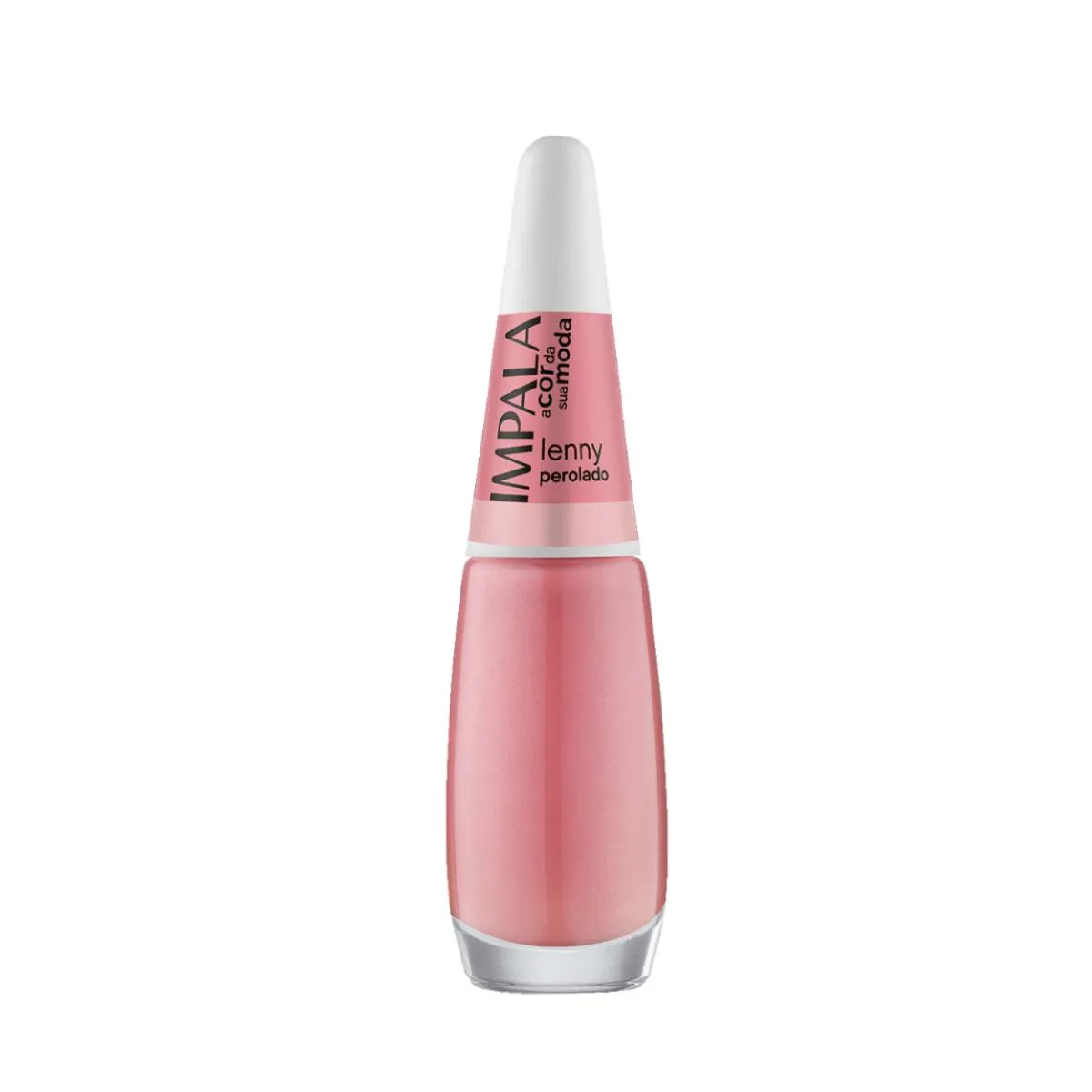 ESMALTE IMPALA COLEçãO A COR DA SUA MODA LENNY PEROLADO UNHA