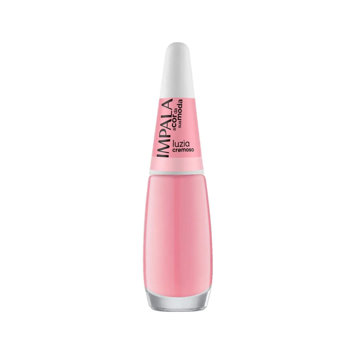 ESMALTE IMPALA COLEçãO A COR DA SUA MODA UNHAS LUZIA CREMOSO