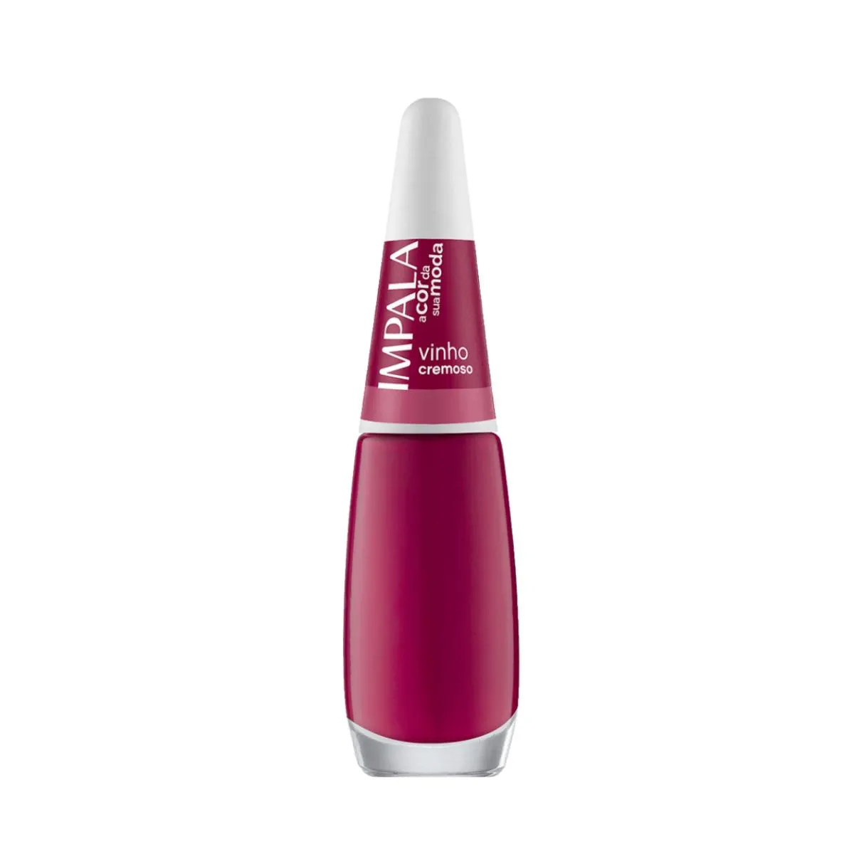 ESMALTE IMPALA COLEçãO A COR DA SUA MODA VINHO CREMOSO UNHA
