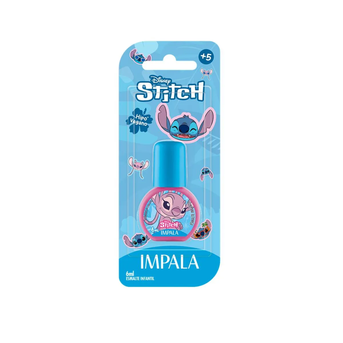 ESMALTE IMPALA KIDS STITCH AMIZADE DE OUTRO PLANETA DISNEY