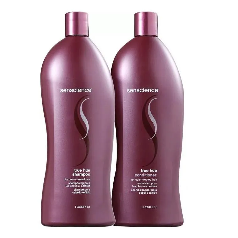 SHAMPOO E CONDICIONADOR SENSCIENCE TRUE HUE LITRO