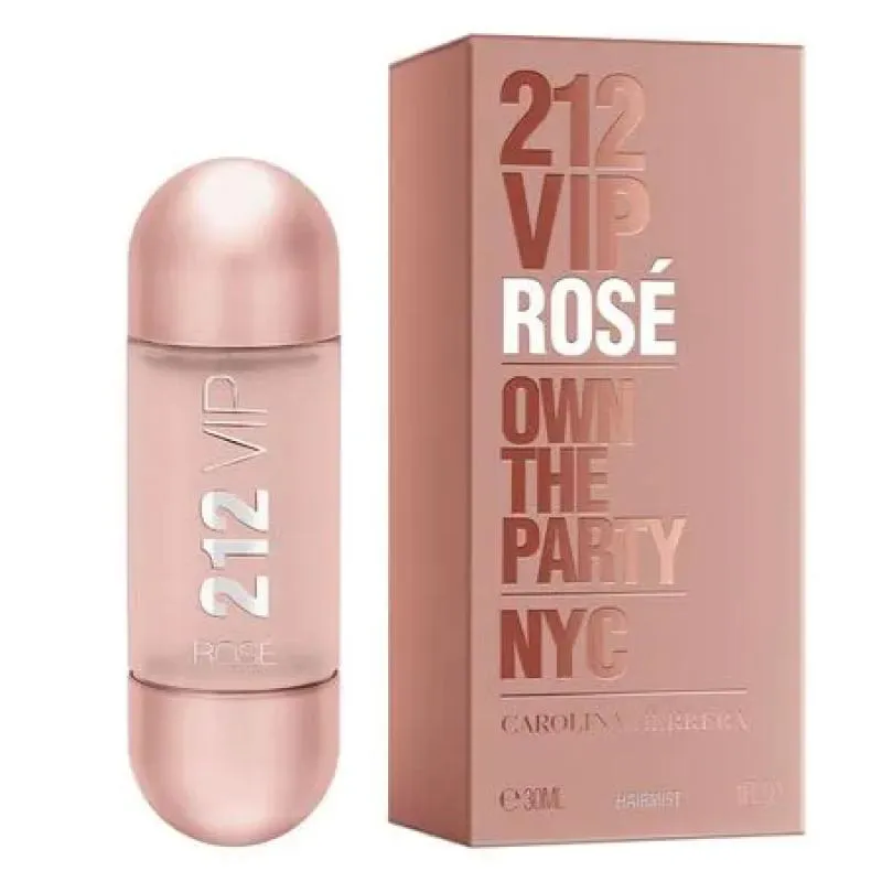 212 VIP ROSE HAIR MIST – PERFUME PARA OS CABELOS 30ML 30 ML