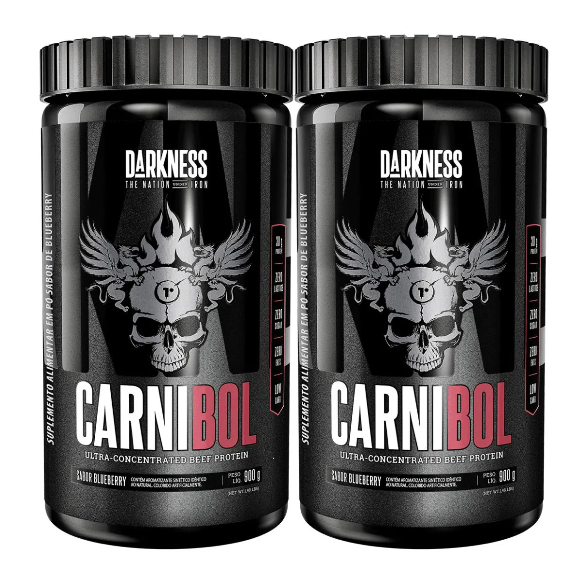 2X PROTEíNA DE CARNE CARNIBOL DARKNESS CHOCOLATE 900G
