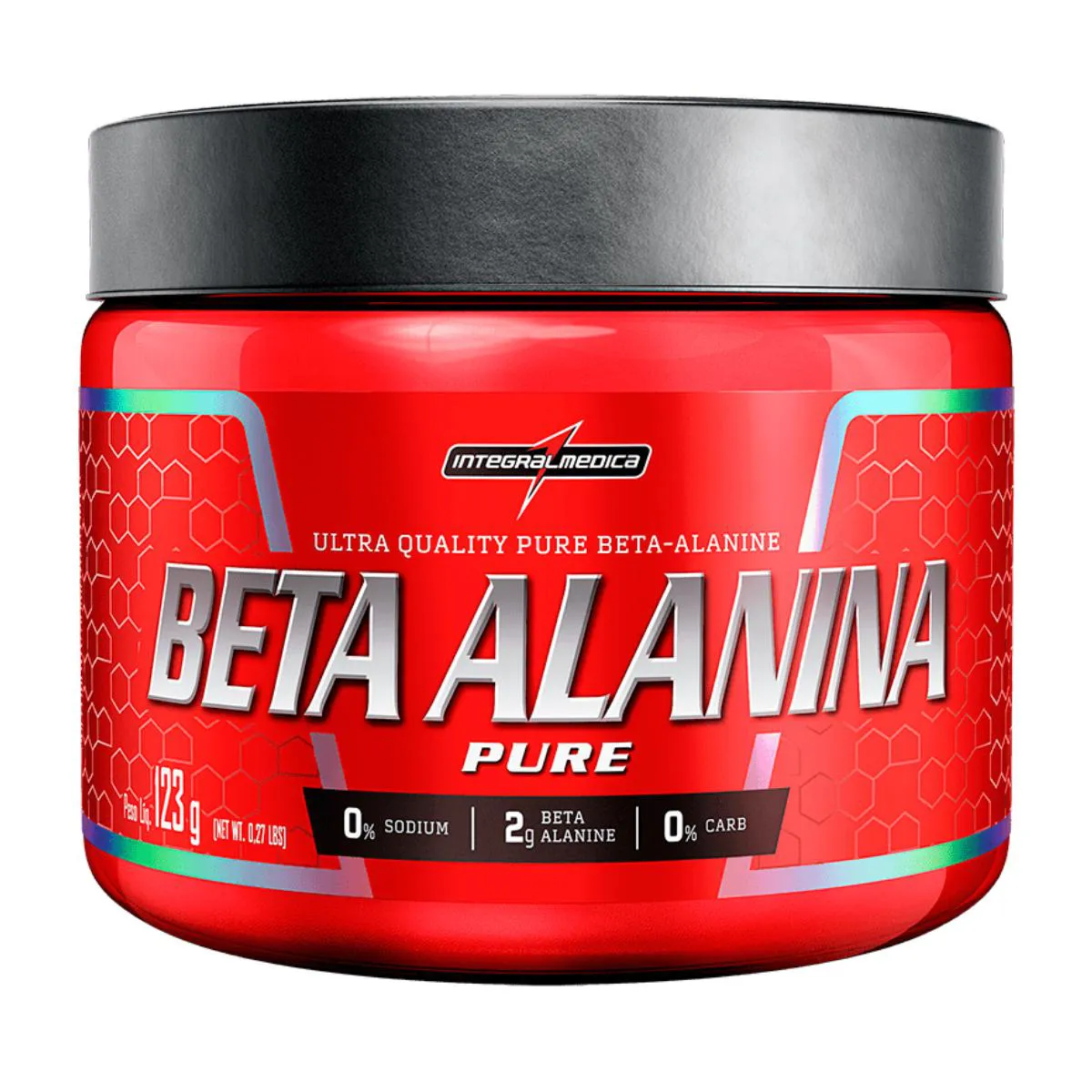 BETA ALANINA PURE INTEGRALMEDICA 123G SEM Sabor