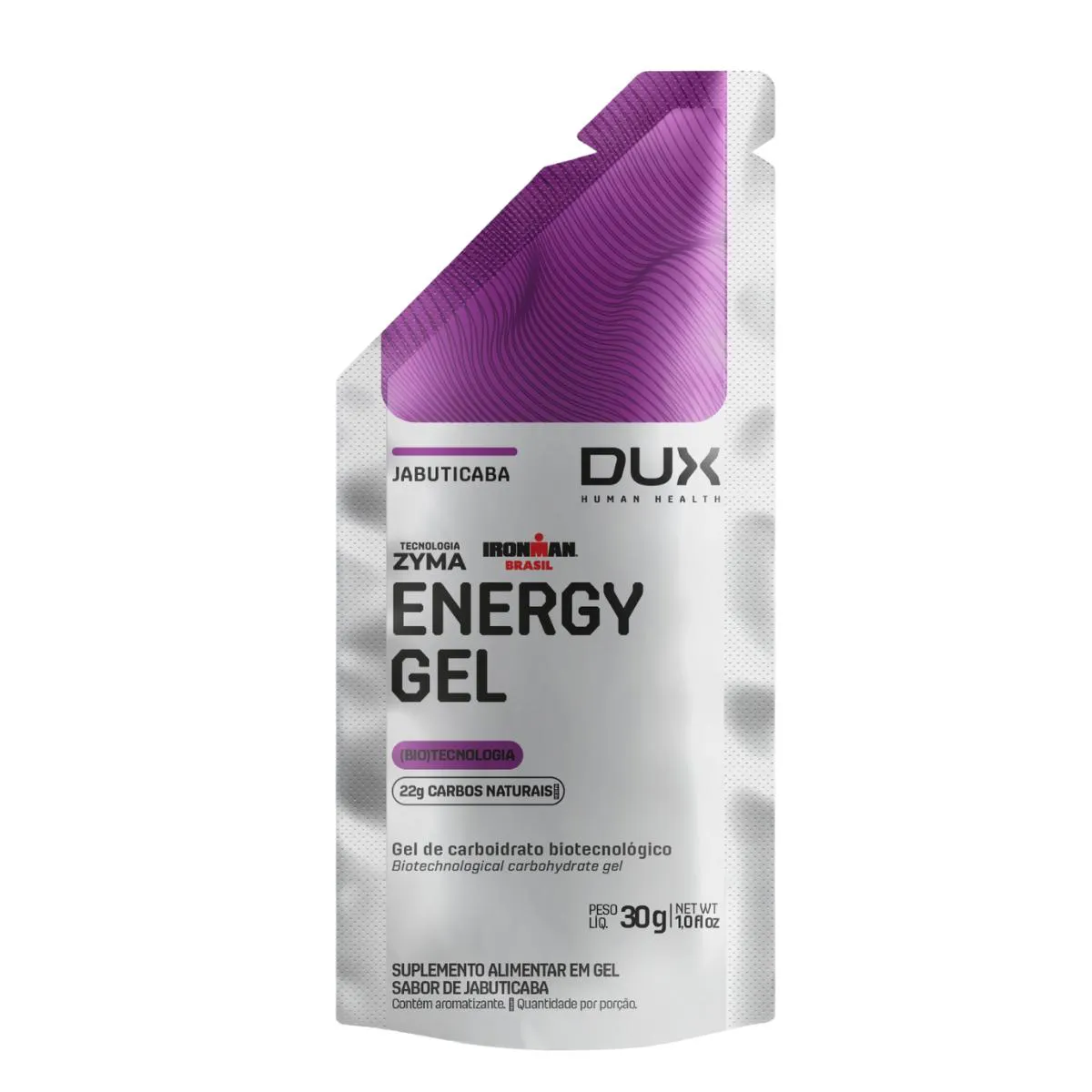 ENERGY GEL 22G CARBO DUX JABUTICABA UNIDADE 30G