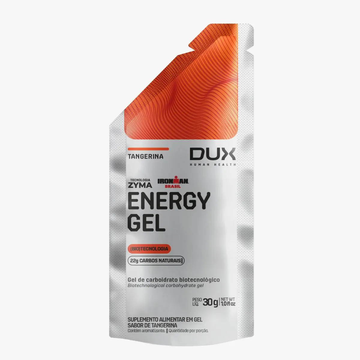 ENERGY GEL 22G CARBO DUX TANGERINA UNIDADE 30G