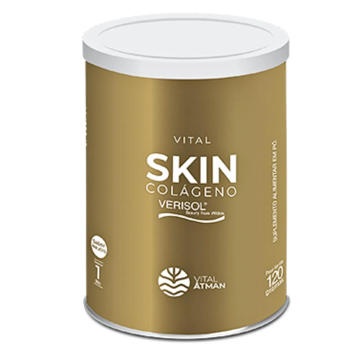 VITAL SKIN COLáGENO VERISOL VITAL ÂTMAN NEUTRO 120G SEM Sabor