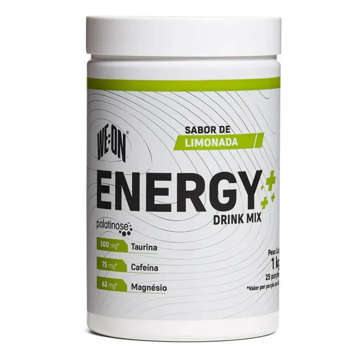 ENERGY DRINK MIX COM CAFEíNA WEON LIMONADA 1KG
