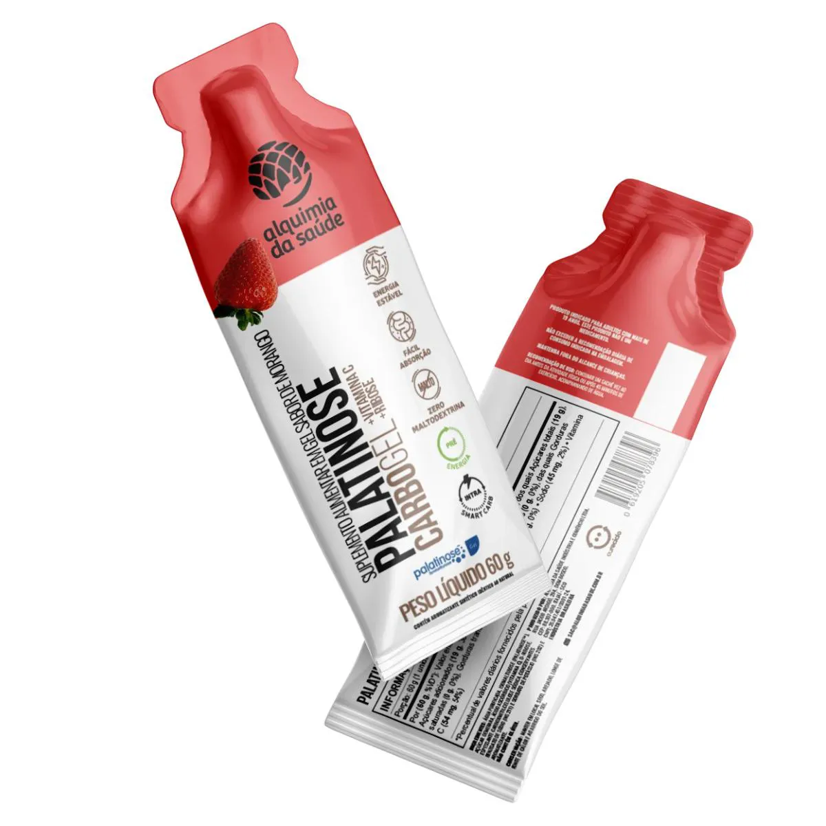 GEL PALATINOSE ALQUIMIA DA SAúDE MORANGO UNIDADE 60G