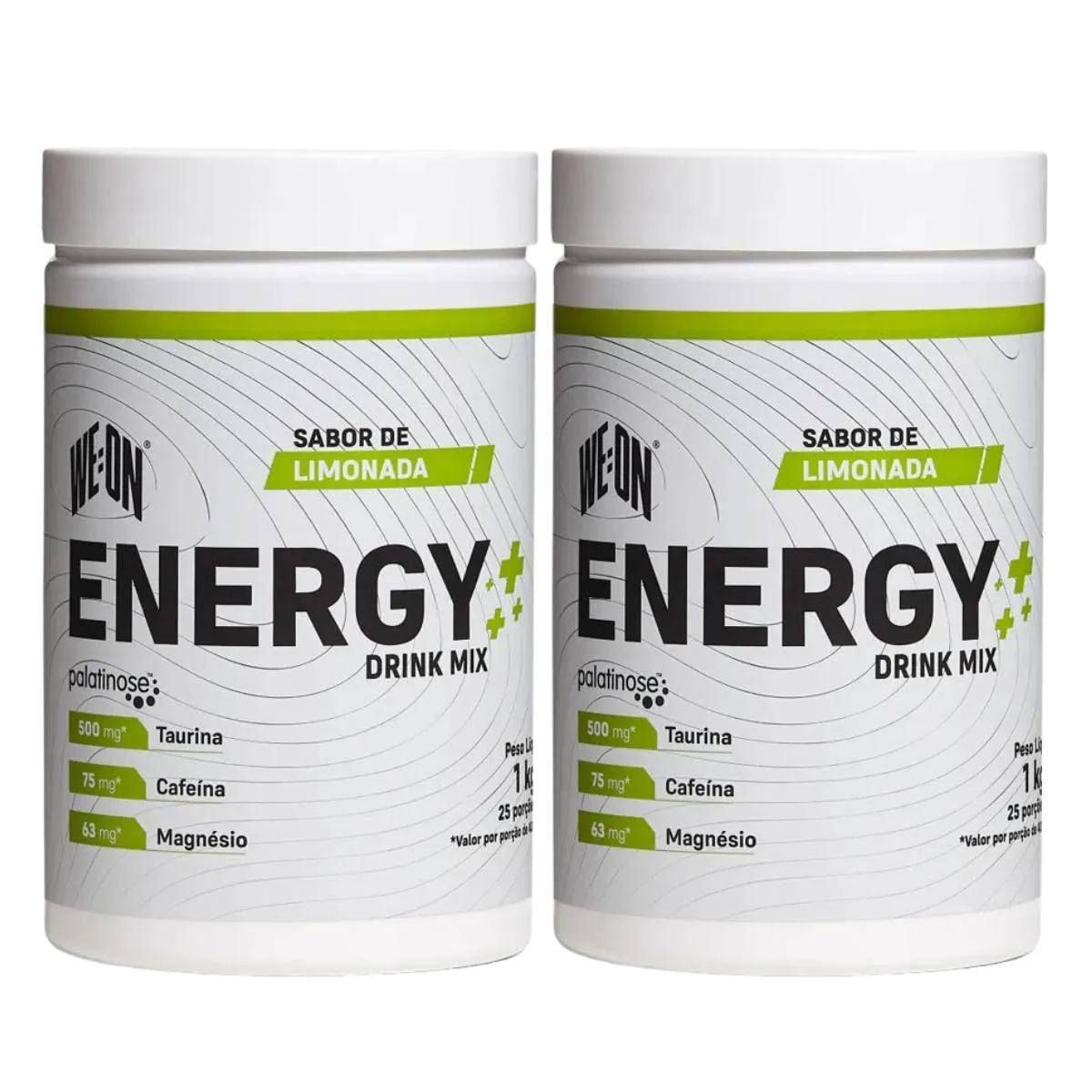 2X ENERGY DRINK MIX COM CAFEíNA WEON LIMONADA 1KG