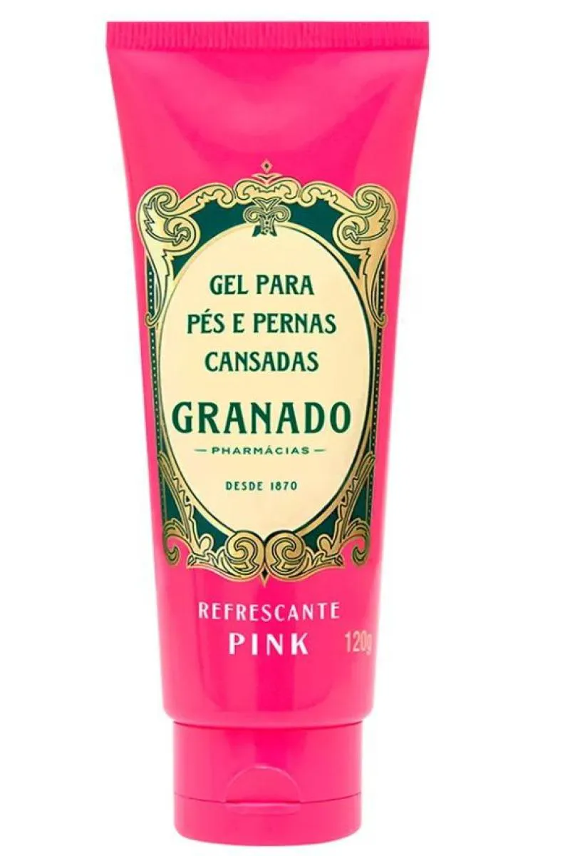 GRANADO PINK GEL PARA PéS E PERNAS CANSADAS 120G