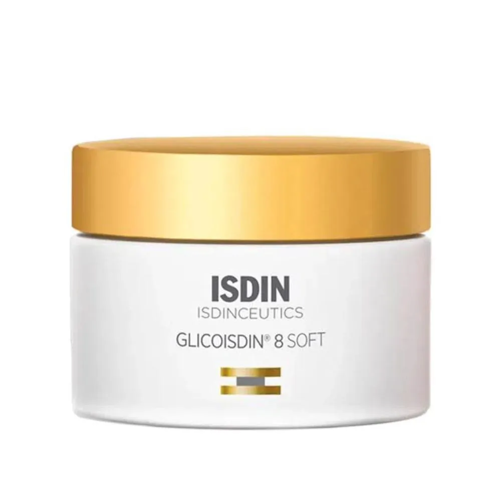 ISDINCEUTICS GLICOISDIN 8 SOFT EFEITO PEELING - CREME FACIAL 50G