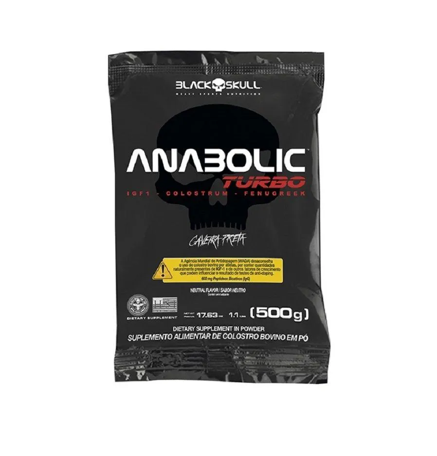 ANABOLIC TURBO REFIL (500G) - SABOR: NEUTRO