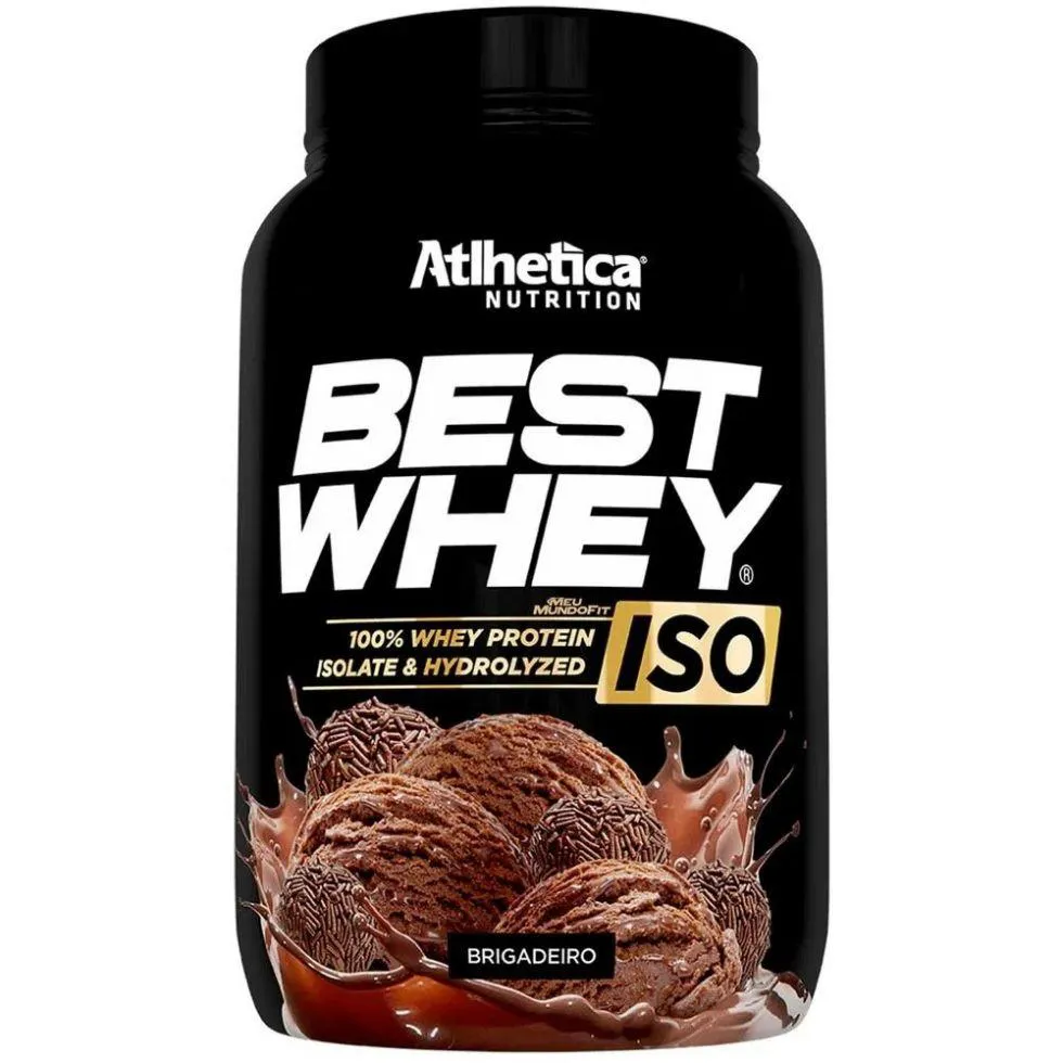 BEST WHEY ISO (900G) - SABOR: BRIGADEIRO