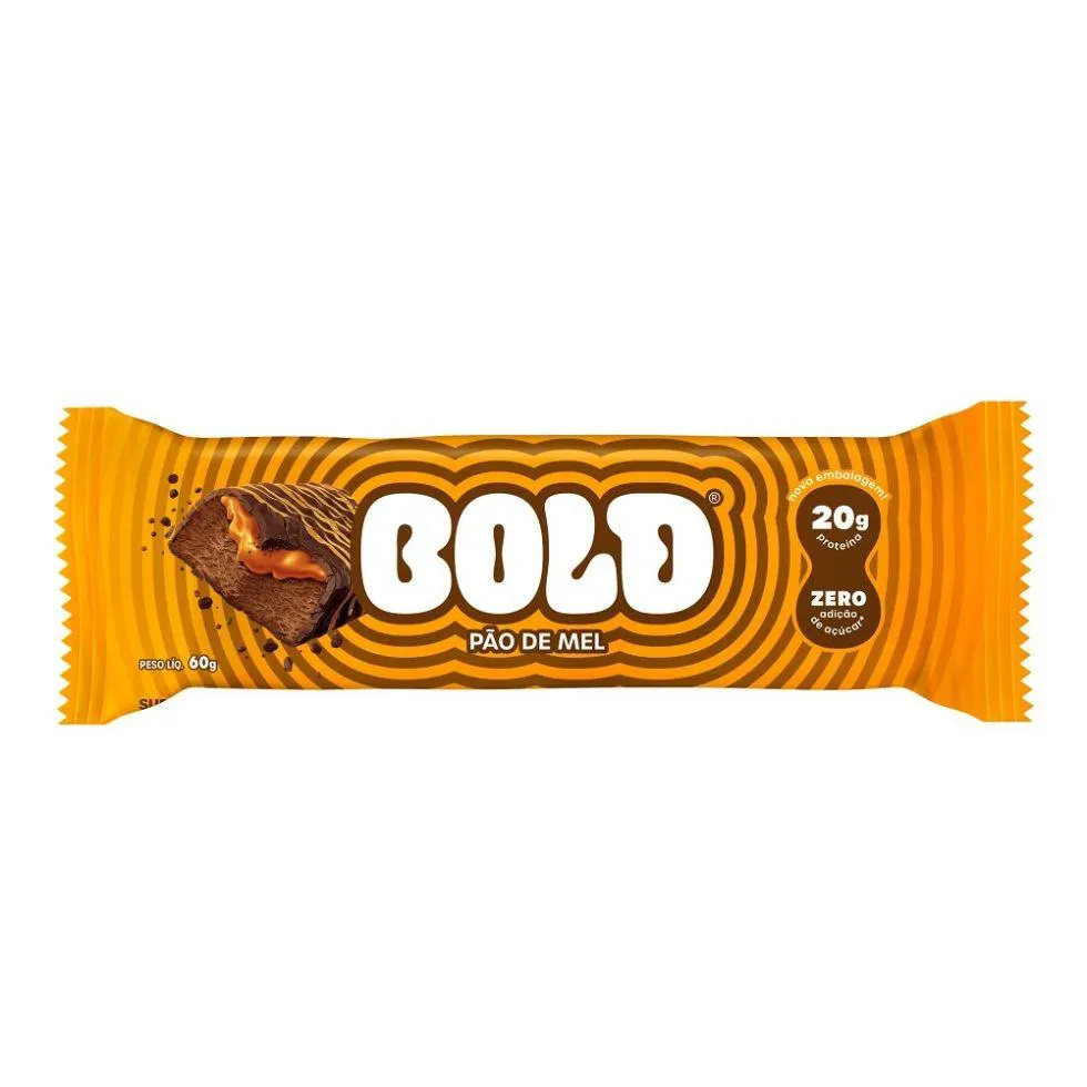 BOLD BAR (60G) - SABOR: PãO DE MEL