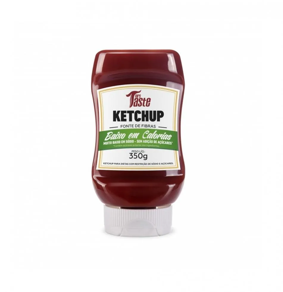MOLHO BAIXO SóDIO E BAIXA CALORIA - SABORES - SABOR: KETCHUP (350G)