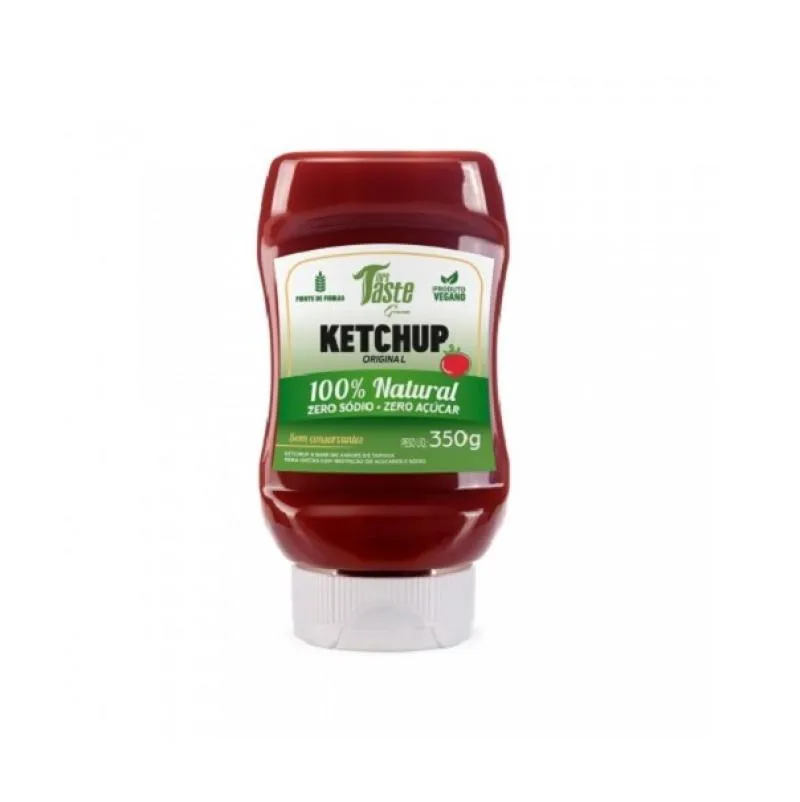 MOLHO BAIXO SóDIO E BAIXA CALORIA - SABORES - SABOR: KETCHUP ORIGINAL (350G)