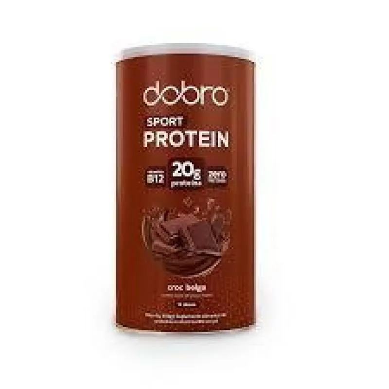SPORT PROTEIN DOBRO (450G) - SABOR: CHOCOLATE BELGA