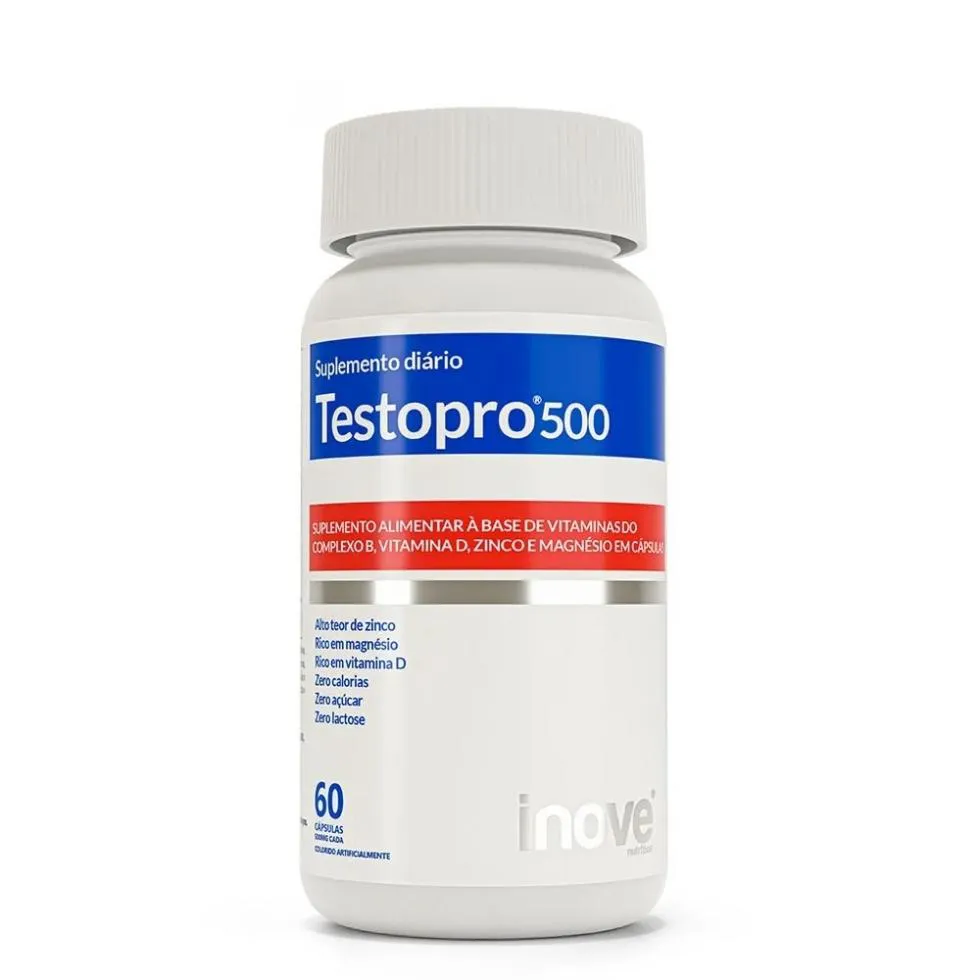 TESTOPRO 500 (60 CAPS) - PADRãO: ÚNICO