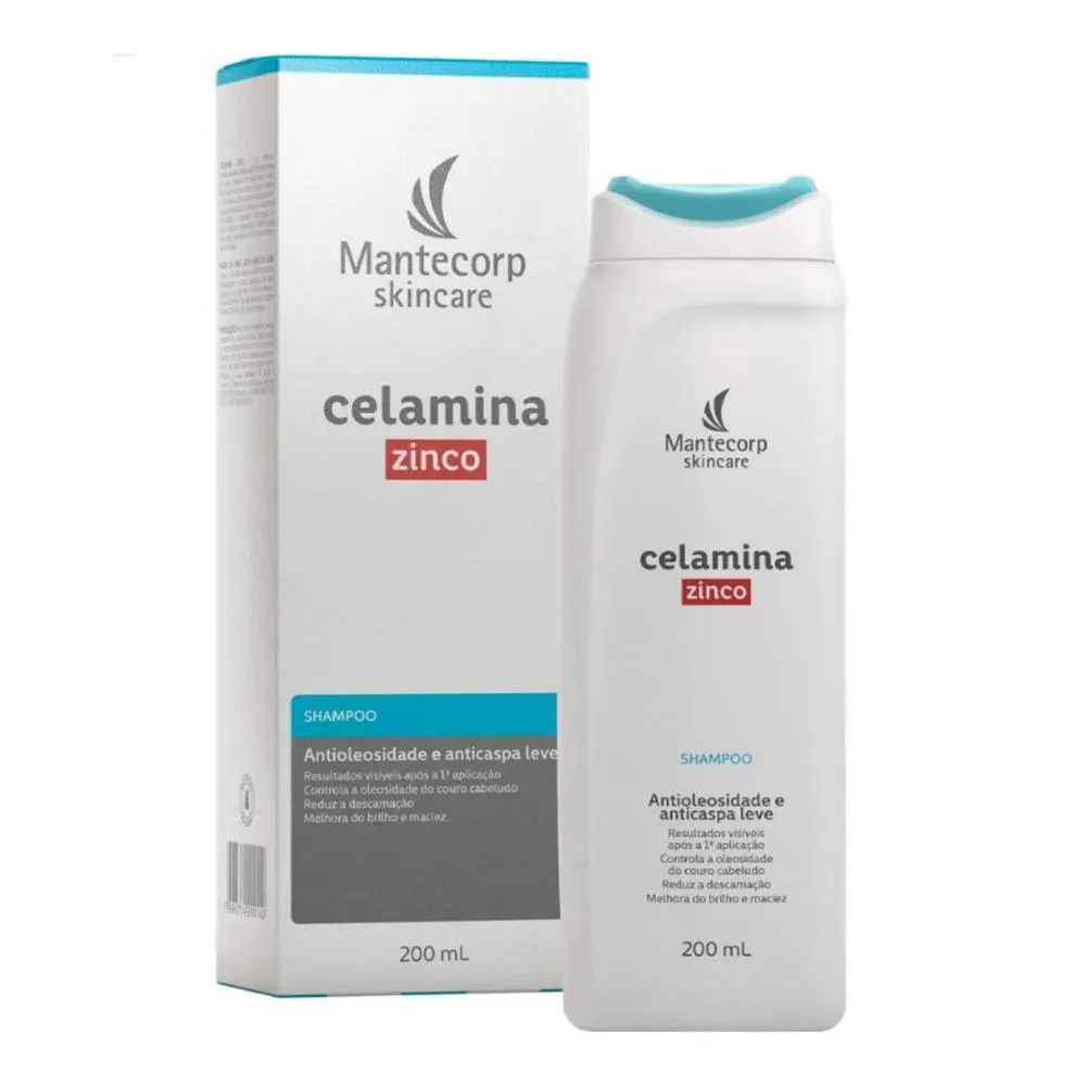 SHAMPOO ANTICASPA CELAMINA ZINCO - 200ML
