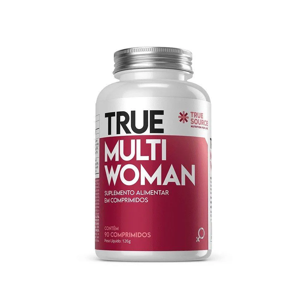 MULTIVITAMINICO  WOMAN TRUE SOURCE 90 CáPSULAS