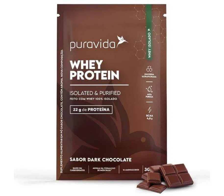 WHEY PROTEIN ISOLATED PURAVIDA CHOCOLATE 30G