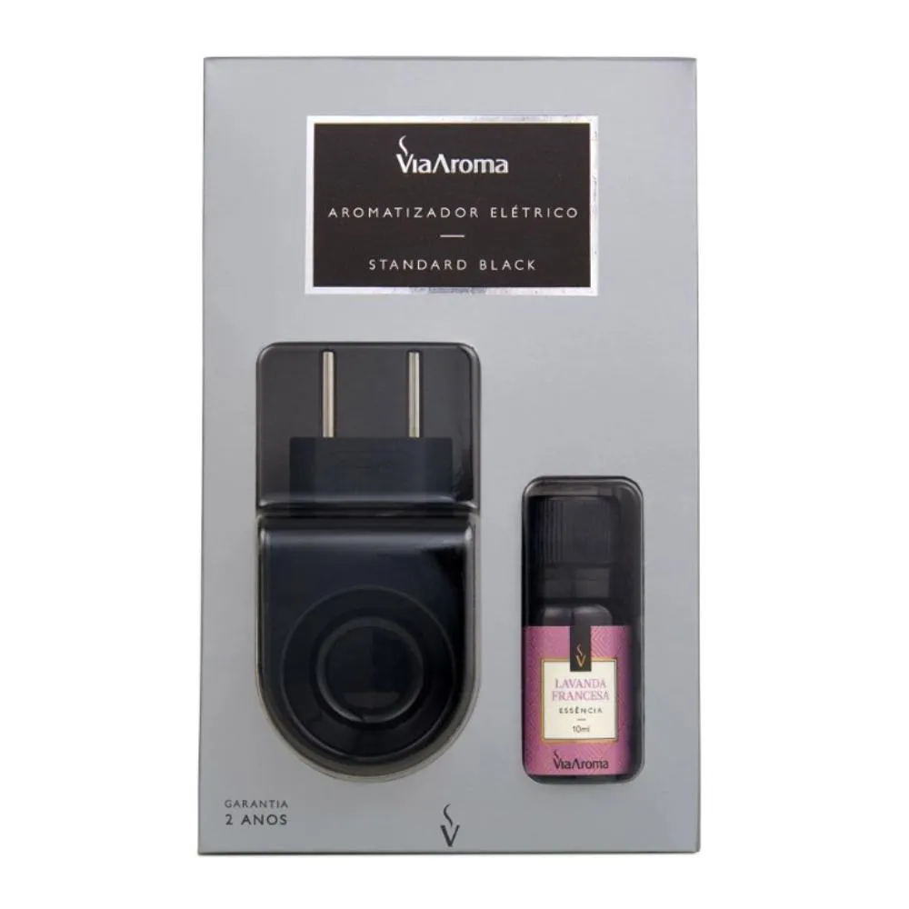 DIFUSOR ELéTRICO BIVOLT STANDARD COM ESSêNCIA VANILLA VIA AROMA
