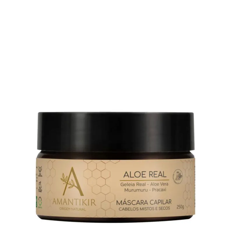 MASCARA CAPILAR ALOE REAL 250 G