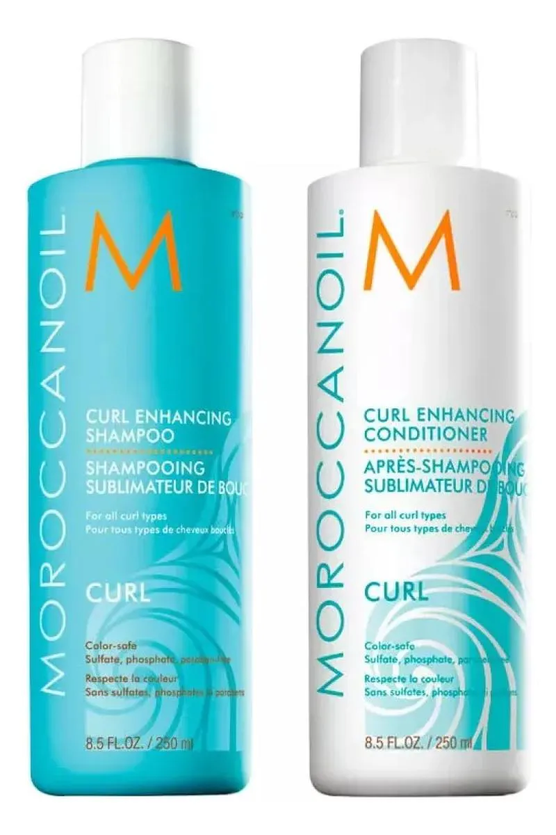 KIT MOROCCANOIL CURL ENCHANCING - SHAMPOO 250ML + CONDICIONADOR 250ML