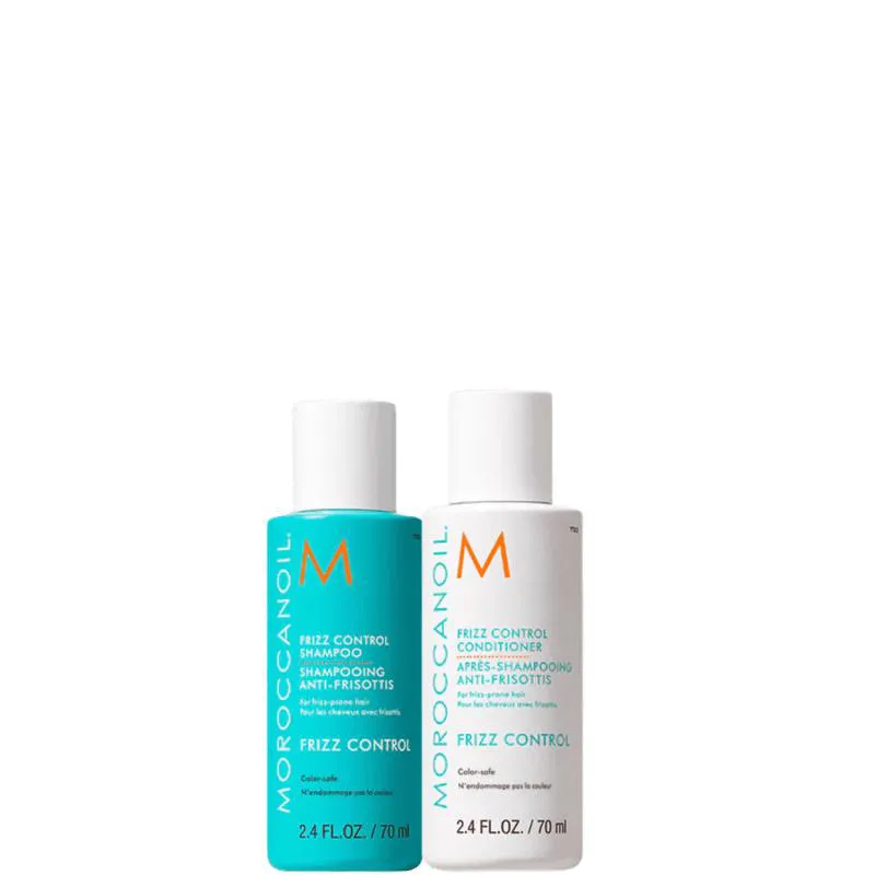 KIT MOROCCANOIL FRIZZ CONTROL - SHAMPOO 70ML + CONDICIONADOR 70ML