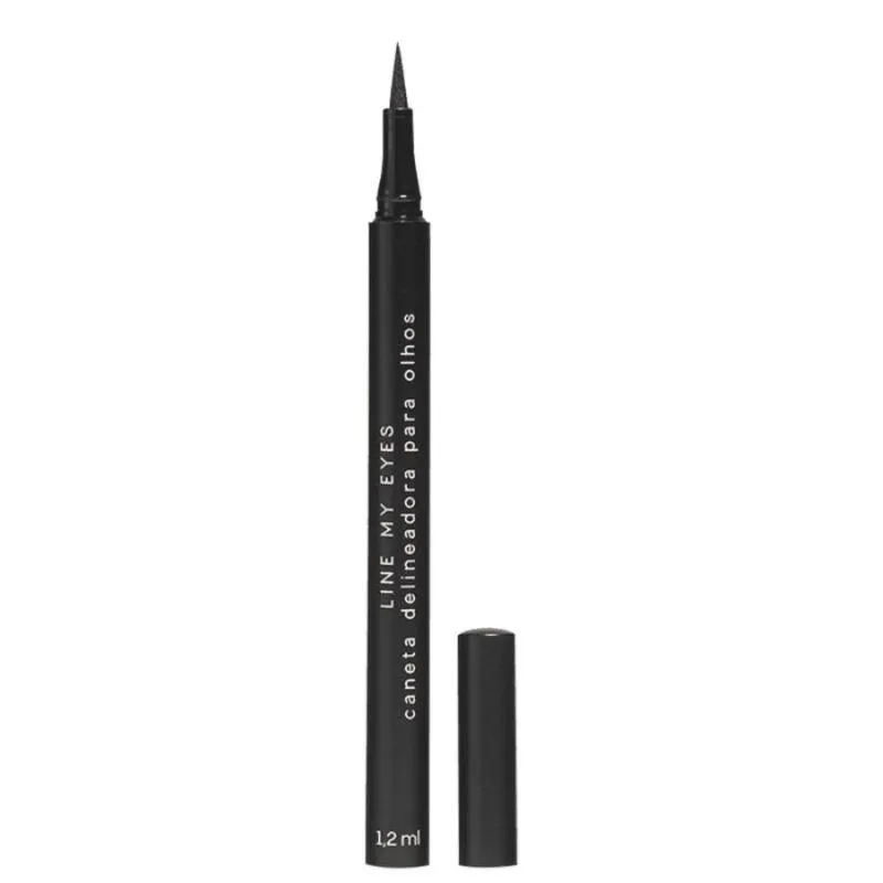CANETA DELINEADORA PRETA LINE MY EYES 1,2ML - OCéANE EDITION
