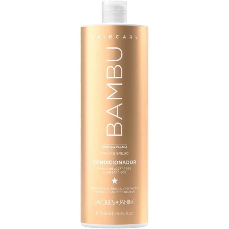 CONDICIONADOR JACQUES JANINE HAIR CARE BAMBU 750ML